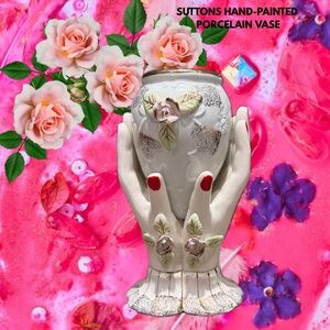 1950’s Porcelain Hand Vase